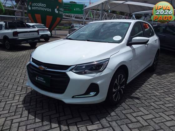 CHEVROLET ONIX 1.0 TURBO FLEX PREMIER AUTOMÁTICO CHEVROLET ONIX 1.0 TURBO FLEX PREMIER AUTOMÁTICO